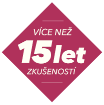 Více než 15let zkušeností